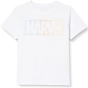 Bestseller A/S Jongens NKMARNTY Marvel SS TOP MAR T-shirt, Dark Sapphire, 122/128, Dark Sapphire, 122/128 cm