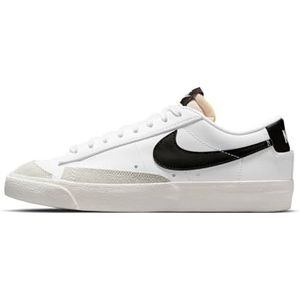 Nike Blazer Low '77, damessneakers, Wit Zwart Sail Wit, 39 EU