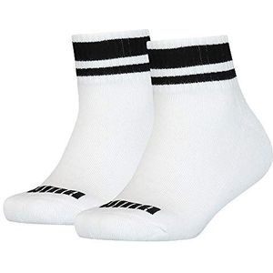 PUMA Clyde Quarter sokken voor kinderen, uniseks, wit, 38