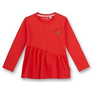 Sanetta Baby-meisje 126053 T-shirt, Cherry Red, 92