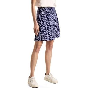 STREET ONE Zomerblouse met print, blauw (deep blue), 38