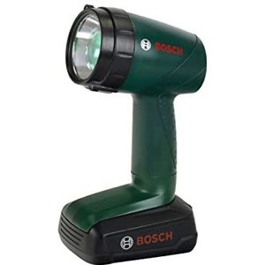 Theo Klein 8448 Bosch acculamp I Op batterijen, de lamp kan 90 graden worden gedraaid I 4 kleuren licht I Speelgoed voor kinderen vanaf 3 jaar