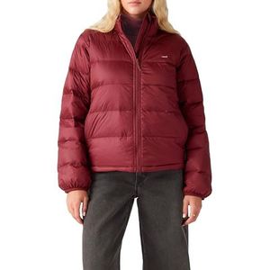 Levi's Packable Puffer Chase jas voor dames, bordeaux, L