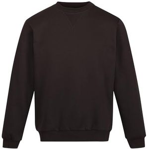 Regatta Professional Heren Pro Crew Neck Sweatshirt, Zwart, XS
