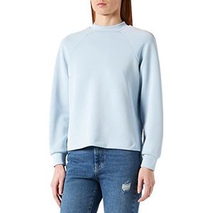 Bestseller a/s Dames Slftenny Ls High Neck Sweat B Sweatshirt, Cashmere Blue, L