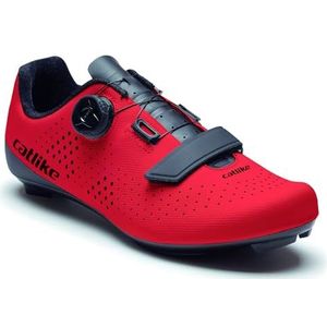 CATLIKE 7200500026 - Racefietsschoenen KOMPACTO R Maat 37 Prestaties, Comfort en Stijl voor elke Kilometer, Rood