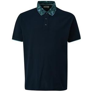 s.Oliver Poloshirt voor heren met contrasterende kraag, 5978, 4XL