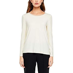 s.Oliver BLACK LABEL Damesshirt met lange, Ivoor (Cream White 0220), 40