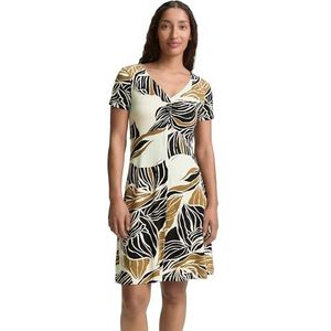 TOM TAILOR Damesjurk, 37999 - Neutraal Cut Leaves Design, 36