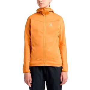 Haglöfs 604912_48H FROST MID HOOD Damesjas Desert Geel Maat XS