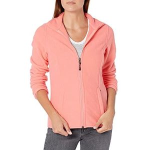 Amazon Essentials Dames Classic-Fit lange mouwen volledige rits Polar zachte fleece jas (verkrijgbaar in grote maten), koraalroze, 6XL Plus