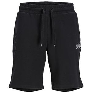 JACK & JONES Jpstjosh Sweat Shorts Sn Amt Sweatshorts voor heren, zwart, XS
