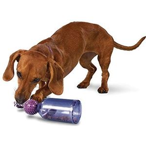 PetSafe Busy Buddy Tug-A-Jug Maaltijddosering Hondenspeelgoed Gebruik met brokjes of lekkernijen, paars