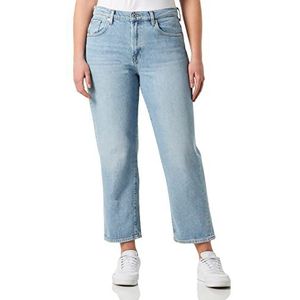 7 For All Mankind Dames The Modern Straight Jeans, lichtblauw, 28