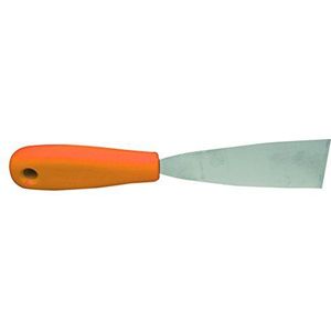 Maya Professional Tools 88040-7 spatel, roestvrij staal, flexibel met plastic handvat, FBK/levensmiddelhygiëne, 40 mm, oranje