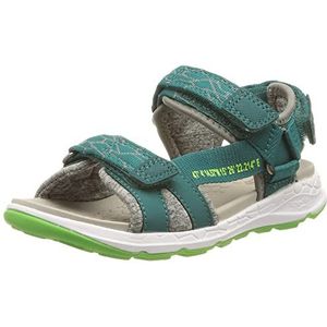Superfit Criss Cross sandalen voor jongens, Groen geel 7000, 38 EU