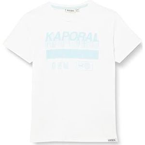 Kaporal Raxi T-shirt voor jongens, Wit, 10 Jaar