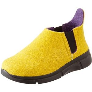 Berkemann Kinza huisschoen voor dames, geel/paars, 34 2/3 EU