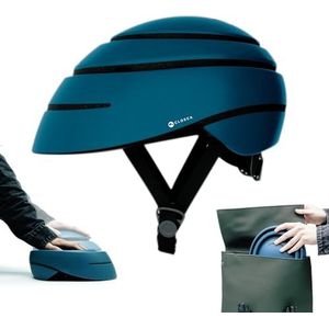 Closca - Opvouwbare fietshelm voor volwassenen (-helmlus). Helm voor fietsen, e-scooters en e-scooters voor heren en dames (uniseks) Gepatenteerd ontwerp