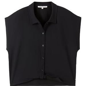 TOM TAILOR Denim Damestop, 14482 - Deep Black, M