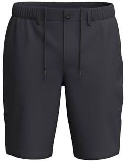 Bermuda - Zwart - Katoen - Met Riemlussen en Steekzakken