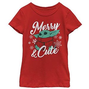 Star Wars Merry and Cute T-shirt voor meisjes, rood, XS, rot, XS, rotten, XS