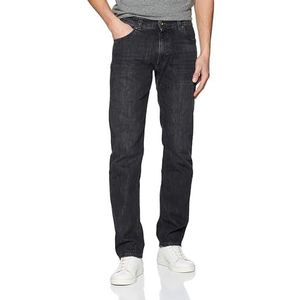 bugatti Heren Jeans Denim Modern Fit Five-Pocket Katoen Stretch, grijs, 40W / 36L