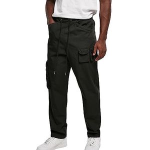 Urban Classics Herren Cargo-Hose Asymetric Pants black 44