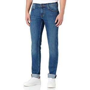 MUSTANG Oregon Tapered Jeans voor heren, middenblauw 413, 35W x 30L