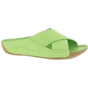 Andrea Conti Damesslippers, pistache, 37 EU, groen (pistache), 37 EU