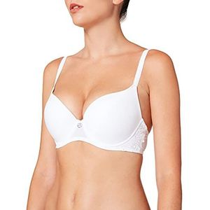 Sassa Dames push-up beha dirndl beugel, wit (wit 00100), 80B