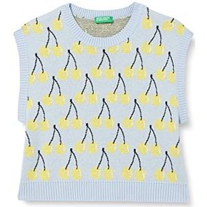 United Colors of Benetton Shirt G/C M/M 1094Q103R tanktop, lichtblauw 902, El Meisje, Lichtblauw A Fantasia 902