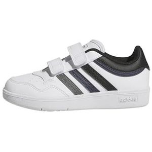adidas Uniseks-Kind HOOPS 4.0 SHOES, ftwr white/core black/shadow navy, 33 1/2 EU