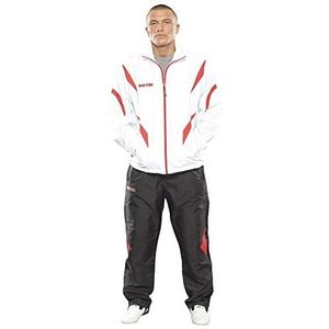 TopTen Fitnesspak ""Premium Quality"" met zwarte broek - Gr. S = 160 cm, wit-rood