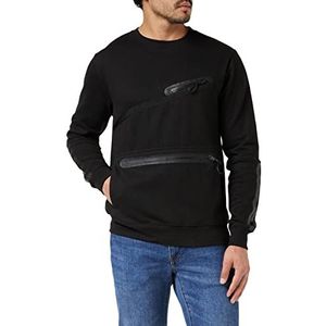 Soul Star Fuscus Sweatshirt voor heren - zwart - S