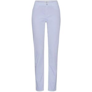 BRAX Elegante sportieve vrijetijdsbroek voor dames met vijf zakken, wit, 38W / 30L