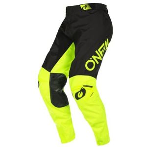 O'NEAL | Motocrossbroek | Motorcycle Enduro | Duurzame Denier Stoffen, met grote bewegingsvrijheid, atletische pasvorm | Mayhem Hexx Broek V.22 | Volwassen | Zwart Geel | Maat 28/44