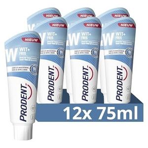 Prodent Tandpasta - Wit + Fris - met Pro-Zinc Technologie - 12 x 75ml