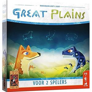 Great Plains - Bordspel voor twee spelers | Strategisch en snel spel | Verover de vlaktes van de prehistorie | 999 Games