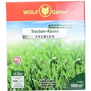 Wolf-Garten L-Tp 100 Premium Droge Gazonzaden, Rood