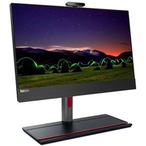 Lenovo ThinkCentre M90a Intel® Core™ i5 i5-12500 60,5 cm (23.8") 1920 x 1080 Pixels Touchscreen Alles-in-één-pc 16 GB DDR4-SDRAM 512 GB SSD Windows 11 Pro Wi-Fi 6E (802.11ax) Zwart