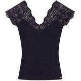 MORGAN - T-shirt - Blauw - Katoen