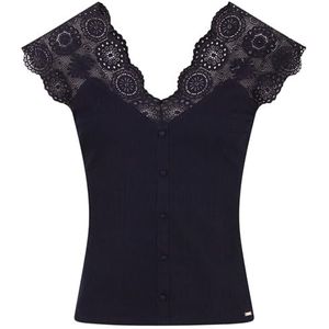 MORGAN - T-shirt - Blauw - Katoen