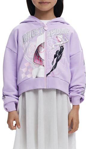 Desigual - Ghost Spider - Sweatshirt - Met Masker - Lange Mouwen - Ritssluiting