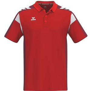 Erima Heren Celebrate 125 functionele Polo (1112501), rood/New Bordeaux, L