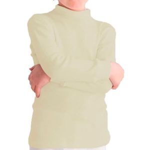 BABIDU Uniseks overhemd voor kinderen, Beige, 6 Jaren