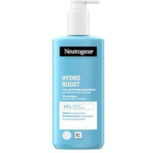 Neutrogena Hydro Boost Ultra-lichte formule bodylotion gel (250 ml) voor een soepele huid, verfrissende bodylotion met 17% glycerine + hyaluronzuur voor alle huidtypes