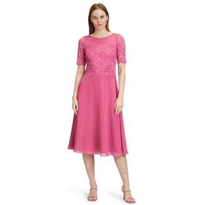 Vera Mont Cocktailjurk voor dames met kant, roze (pink), 40