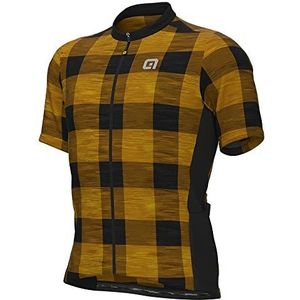 Alé Cycling Dames Off Road - Gravel Sunrise shirt met korte mouwen, bruin, M