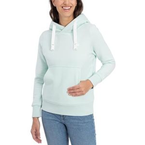 Deproc Active Hildacmyk Sweatshirt voor dames, pullover met capuchon en capuchon, munt, 38